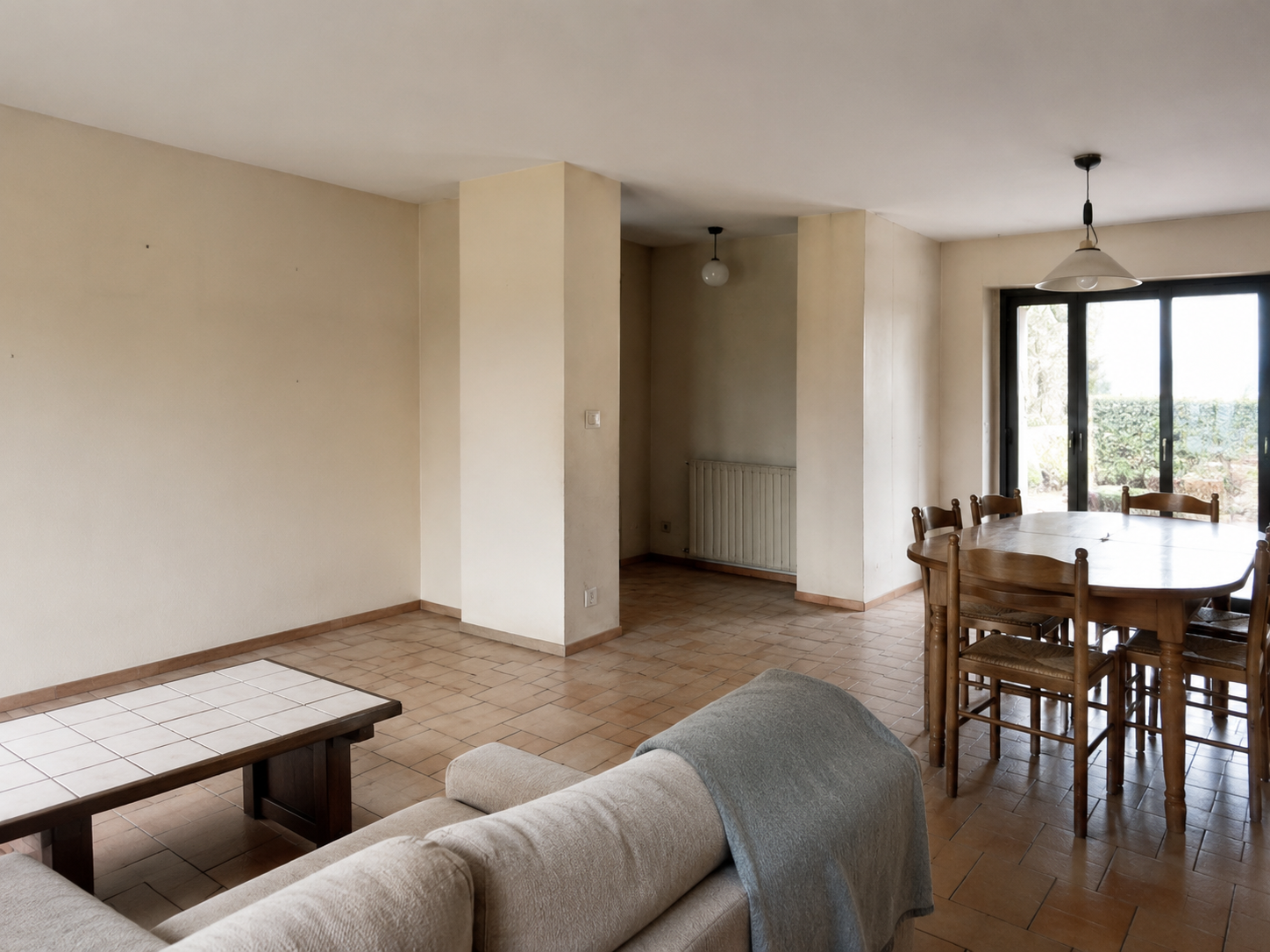 Modernisation d’un salon-salle à manger — avant