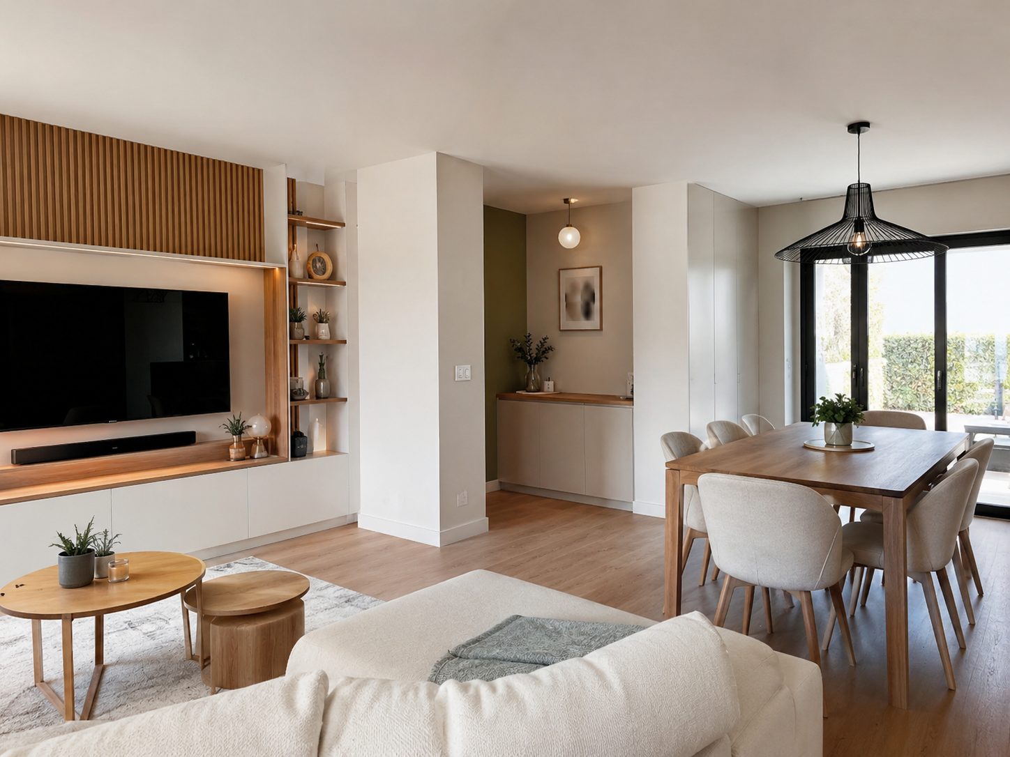 Modernisation d’un salon-salle à manger — après